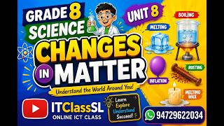 Grade 8 Science Unit 8 Sri Lankan Science Textbook with additional explanations, examples #science