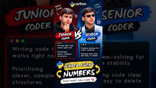 Filtering Even Numbers in python | Python Tutorial for Beginners #coding #python #pythontutorial