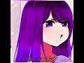 [akane with purple hair] #akanekurokawa #oshinokoseason2 #animeedit @Mary_w7u9