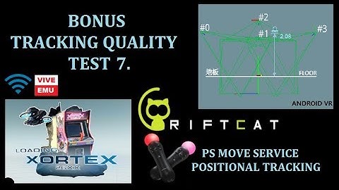 Psmoveservice Tracking Quality VIVE EMU Test 7 XORTEX 26XX VR