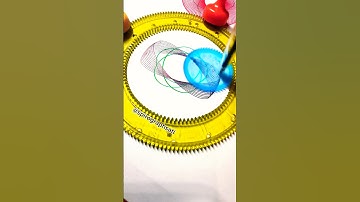 The Most Satisfying Spirograph Ever 👀 #spirograph #satisfying #relaxart #usa #viral #drawing