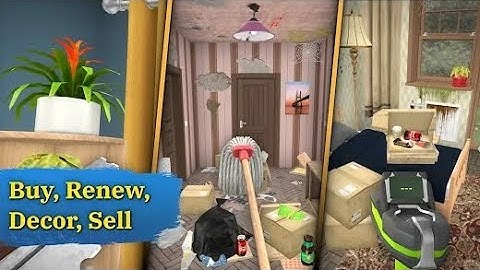 house flipper mobile - gameplay walkthrough part  2 - tutorial (iOS, Android)