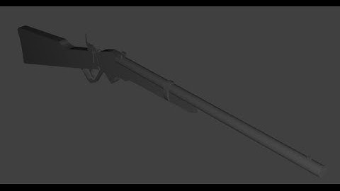 Making A Unity Game Episode 2: Modeling Gun