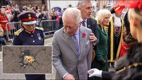 Eggs thrown at King Charles III and Queen Camilla in York, England