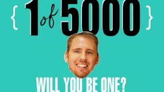 Eric Hovinds 1 of 5000: One Year Anniversary! @Number0neSon