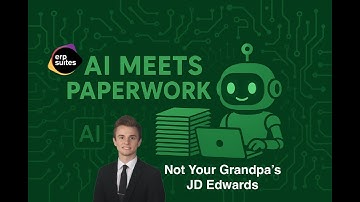 AI for JD Edwards: Boost Accuracy & Efficiency with Document AI + Orchestrator