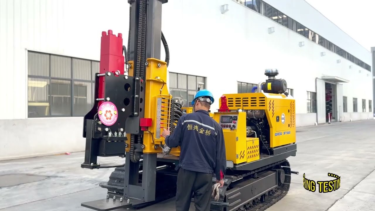 “Compact PV Piling Machine: RevolutionizeSolarFoundationswithHengxing Jinqiao’sEfficiency&Precision”