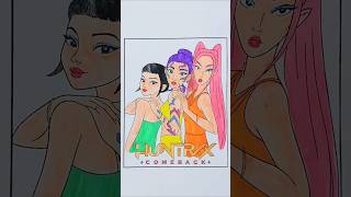 Coloring K-POP Demon Hunters