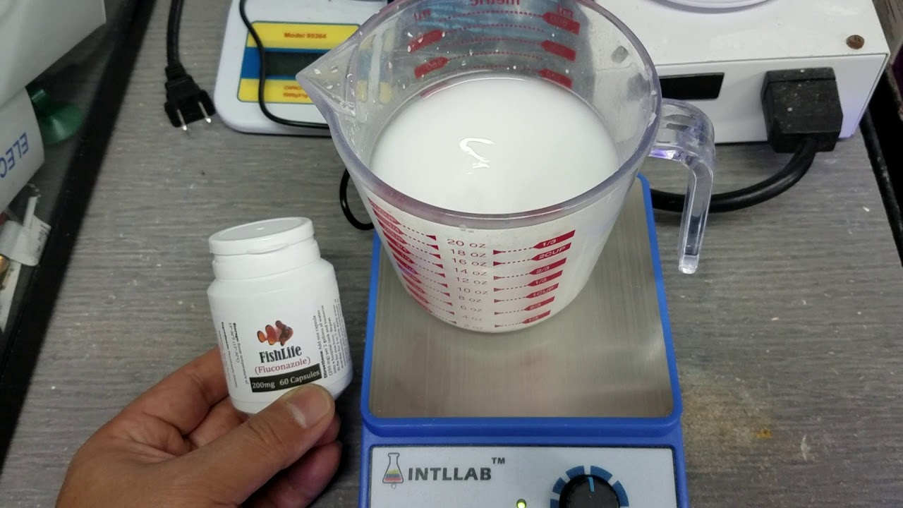 Fighting Bryopsis Algae - Fluconazole Treatment