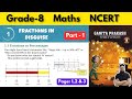Grade 8 Maths NCERT Ganita Prakash Part 2 Chapter 1 Fractions in Disguise | Part 1