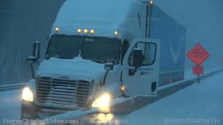 Winter Storm Travel Nightmare, Charlotte, NC - 1/16/2022