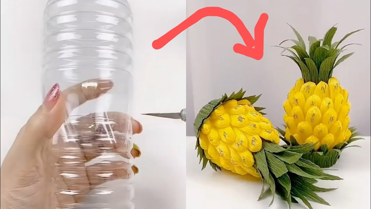 Picture of pineapple|| how to recycle things|| recycling|| how to make pineapple ...