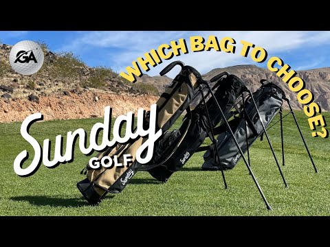 ALL The Sunday Golf Bags - Loma, Loma XL, & El Camino Review