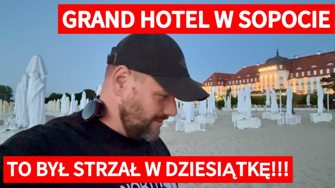 Co goście hotelowi gubią pod Grand Hotelem w Sopocie. Można się zdziwić!!!