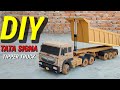 How To Make RC 22 Wheel Tata Signa Tipper Truck From Cardboard And Homemade ll DIY 🔥🔥