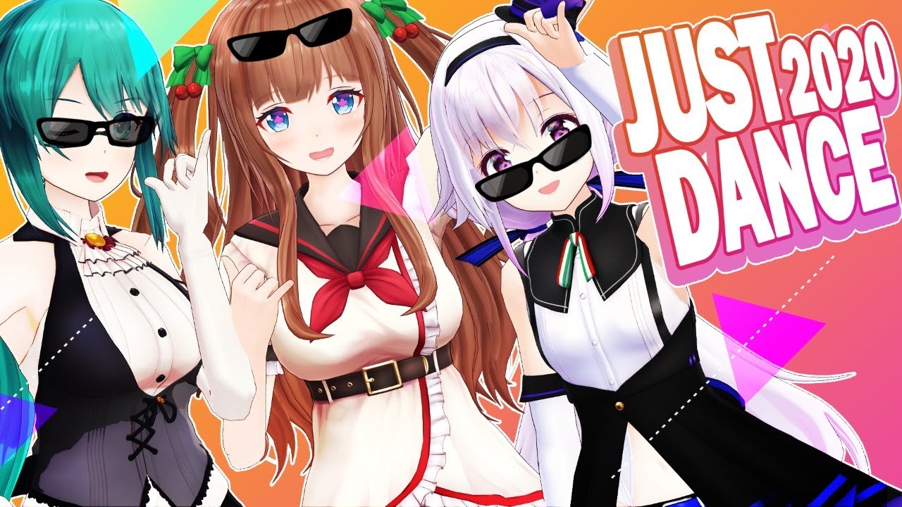 【JustDance2020】グラサントリオで踊る