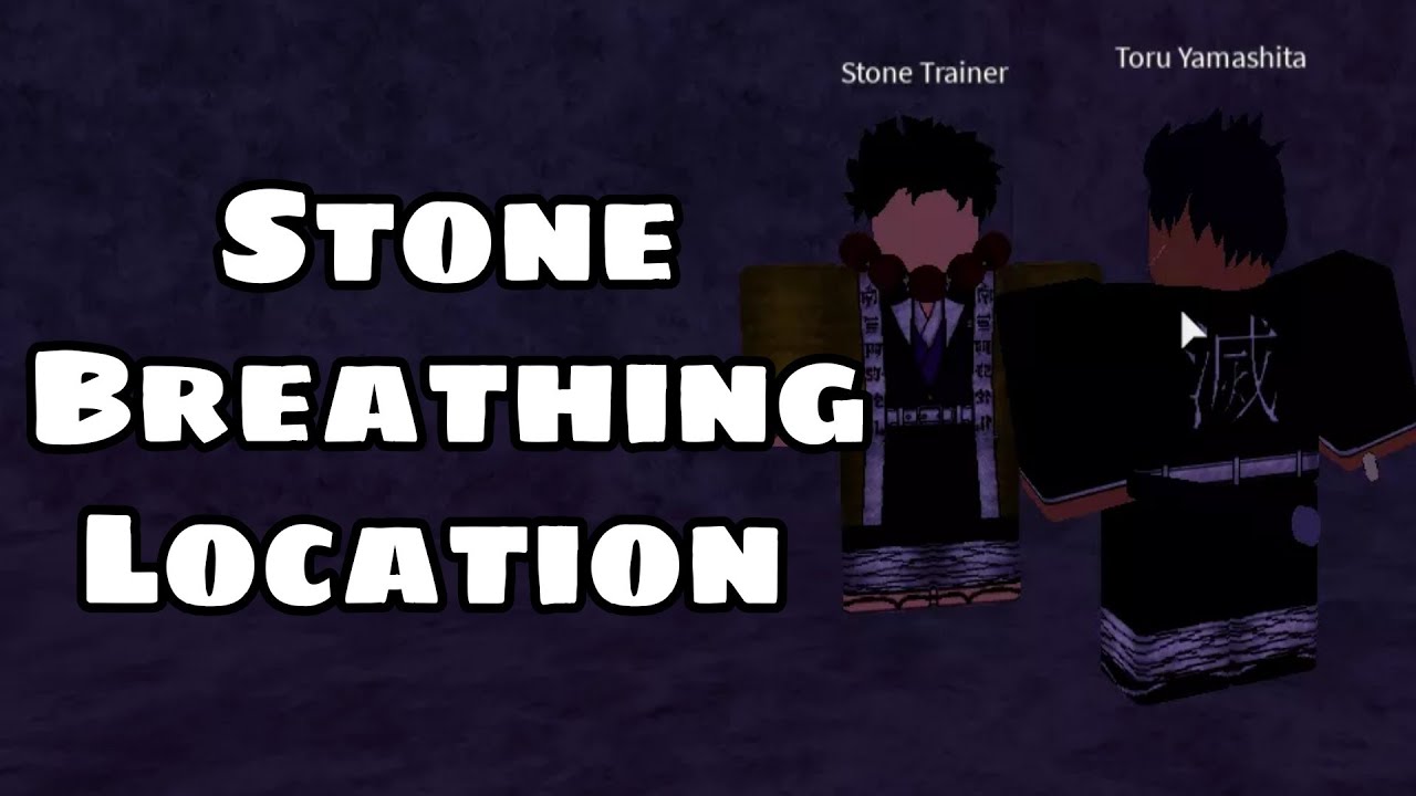 [Codes] New Stone Breathing Location Wisteria YouTube