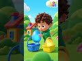 Learn Colors with Magic Eggs! 🔴🟡🔵 Surprise Toy Inside! #Shorts #kidshub #nurseryrhymes  #kidssongs