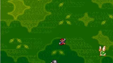 Super Mario Custom Level: Forest Path