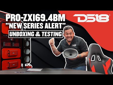 4BOX未開封 Ds18 Pro ZXI69.4BM (Unboxing/Testing) Car Audio Speakers - YouTube