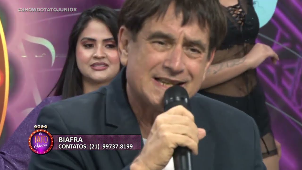Biafra no Show do Tato Junior | Programa 07/08/22 Bloco 05