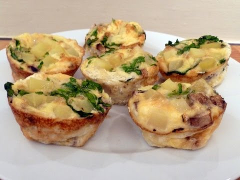 Spinach & Mushroom Frittatas Cook-Along Video