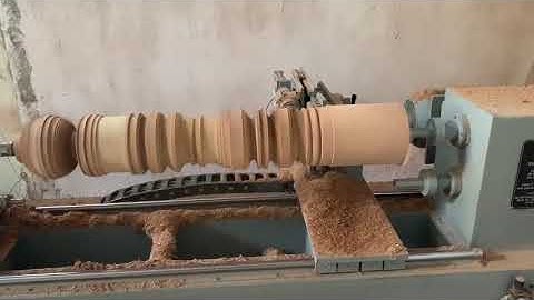 Máy Tiện Gỗ Tự Động Vi Tính CNC. Tiện Lục bình, Song cầu thang, Đôn ghế, Trụ bàn ăn, Cột ông địa ...