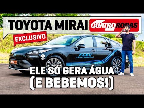 Toyota Mirai é CARRO A HIDROGÊNIO que pode DAR CERTO no BRASIL (EXCLUSIVO)