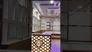 jewellery shop all interior design by metra furniture 🔨🗜️🔨 #shop #interiordesign #shorts