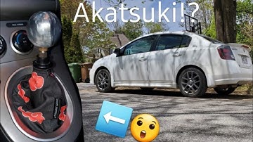 I got a custom Akatsuki shift boot for my car!