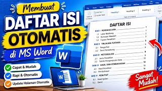 Cara Mudah Membuat Daftar Isi Otomatis Tanpa Ribet Di Ms Word 2019, 2021, 2024