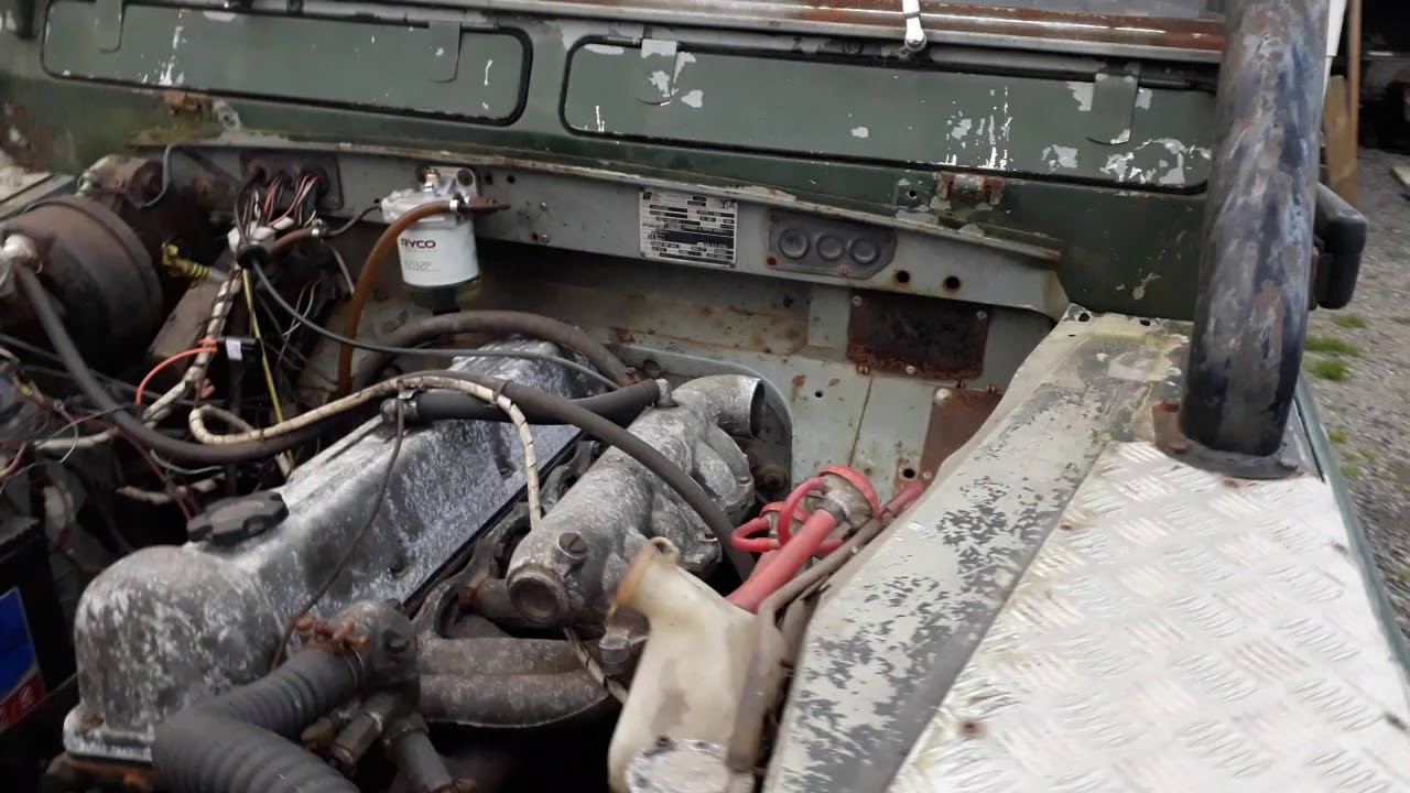 LD28 in series land rover - YouTube