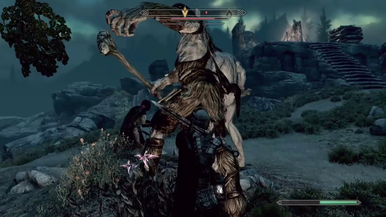 Skyrim Xbox One mod Combate 3 pessoa YouTube