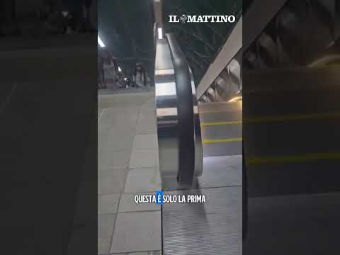 Video Linea 2 Napoli, riaperta dopo 90 giorni la stazione di Montesanto