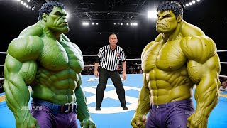 HULK vs YELLOW HULK - EPIC BATTLE