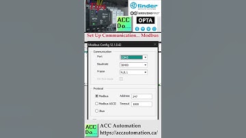 Arduino PLC IDE - Set Up Communication... Modbus!