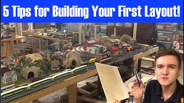 5 Tips for Building Your First Train Layout.