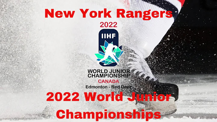 New York Rangers 2022 World Junior Championship hi...