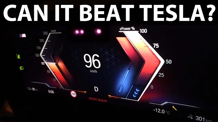 BMW i4 M50 acceleration and noise test