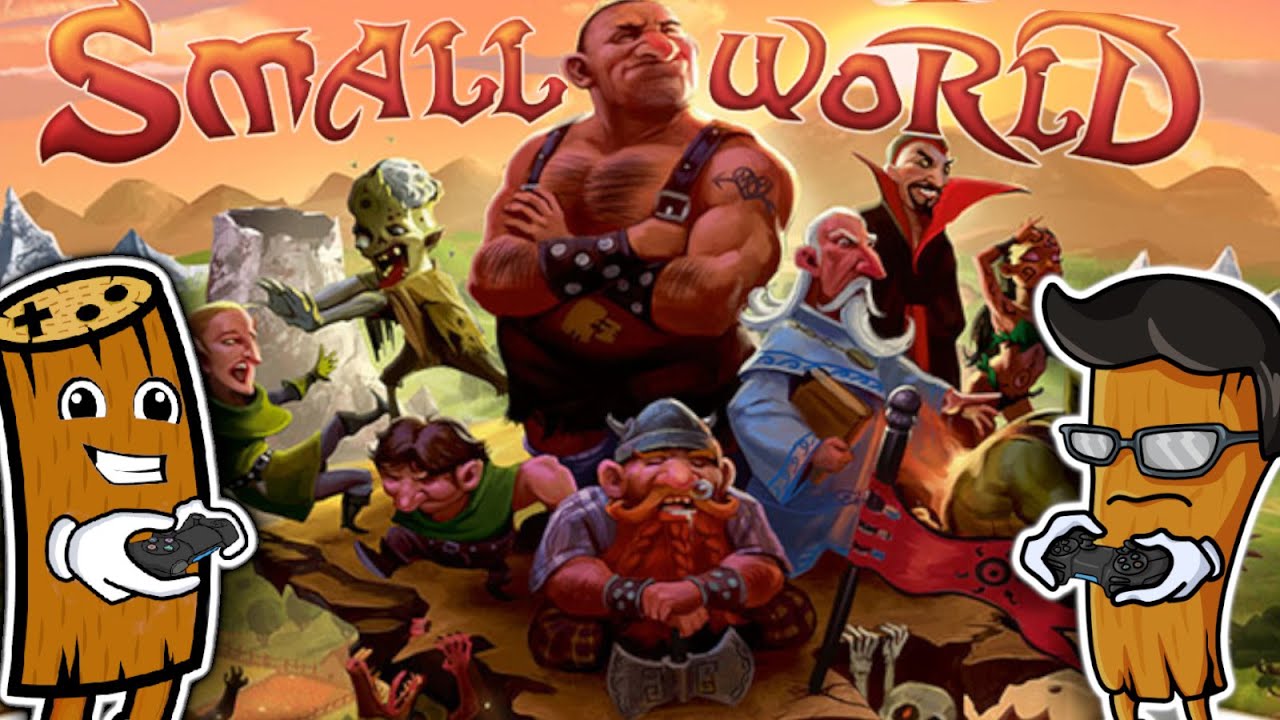 Let's Play Small World - Small Fights Big Strategy - Couch Pass and Play!