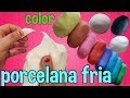 Como hacer y pintar tu porcelana fria