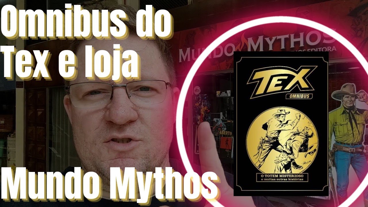 Omnibus do Tex - Review dentro da loja Mundo Mythos em SP
