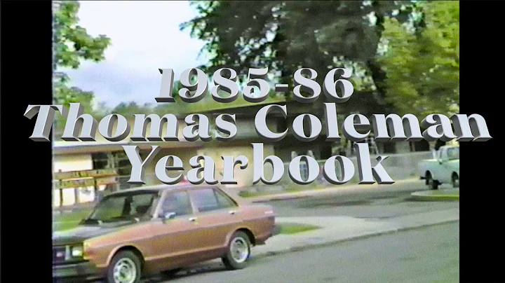 Thomas Coleman 1985 - 1986 Video Yearbook- Orangev...