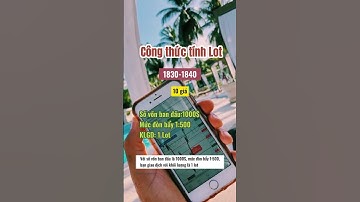 Lot là gì? Cách tính Lot dễ hiểu nhất hệ mặt trời? #chungkhoanvietnam #forex