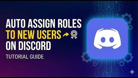HOW TO Auto Assign Roles to New Users on Discord (Easy Setup)