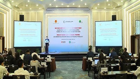 Thúc đẩy tiết kiệm năng lượng trong các ngành công nghiệp Việt Nam