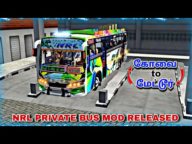 🤩 Brand new NRL private bus mod released for bus simulator indonesia🔥 class=