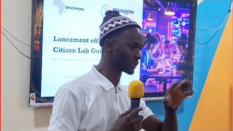 Labé: Africtivists CitizenLab Guinea, a citizen innovation lab, officially launched