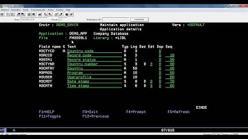 DB2 Browser for green screens - part 3
