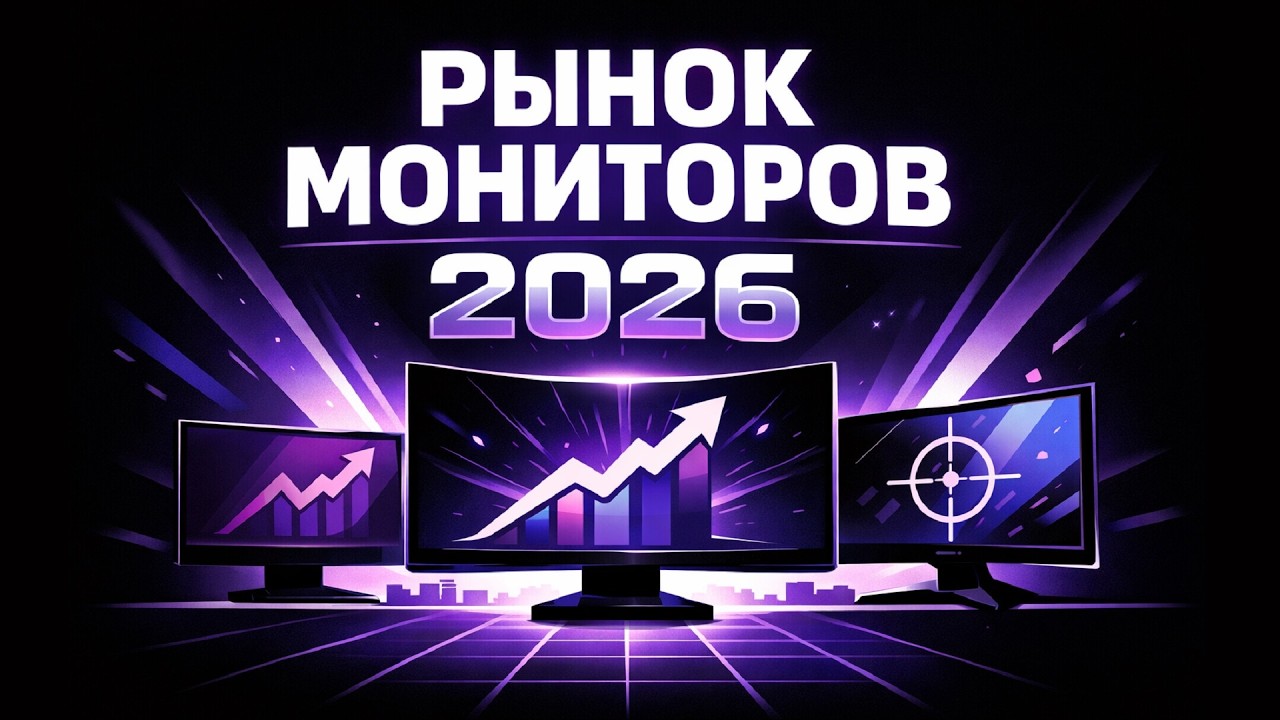 Рынок мониторов 2026 |  Игровые 2K 4K OLED и IPS | FullHD Цена - Качество